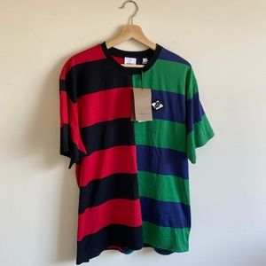 Authentic Burberry Stripped Cotton T-Shirt